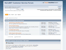 Tablet Screenshot of nairabetforum.com
